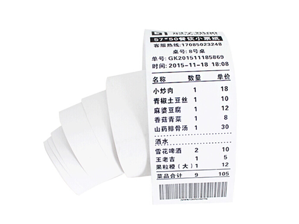 热敏收银纸显色差是什么原因？